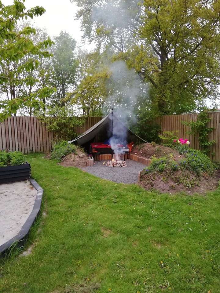 Heidis baghave i Holme Olstrup