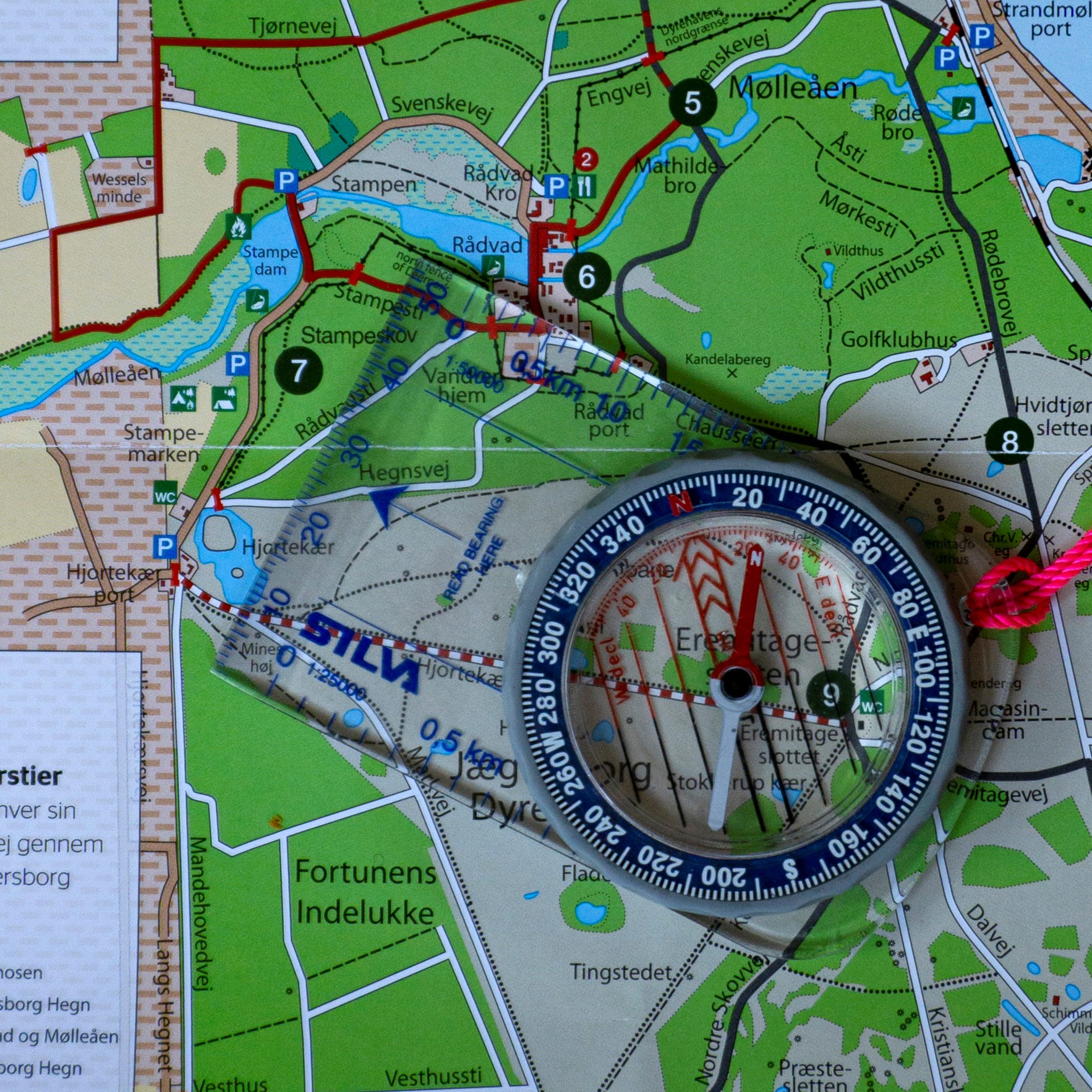 Sådan planlægger du vandreture med flere deltagere - kort og kompas