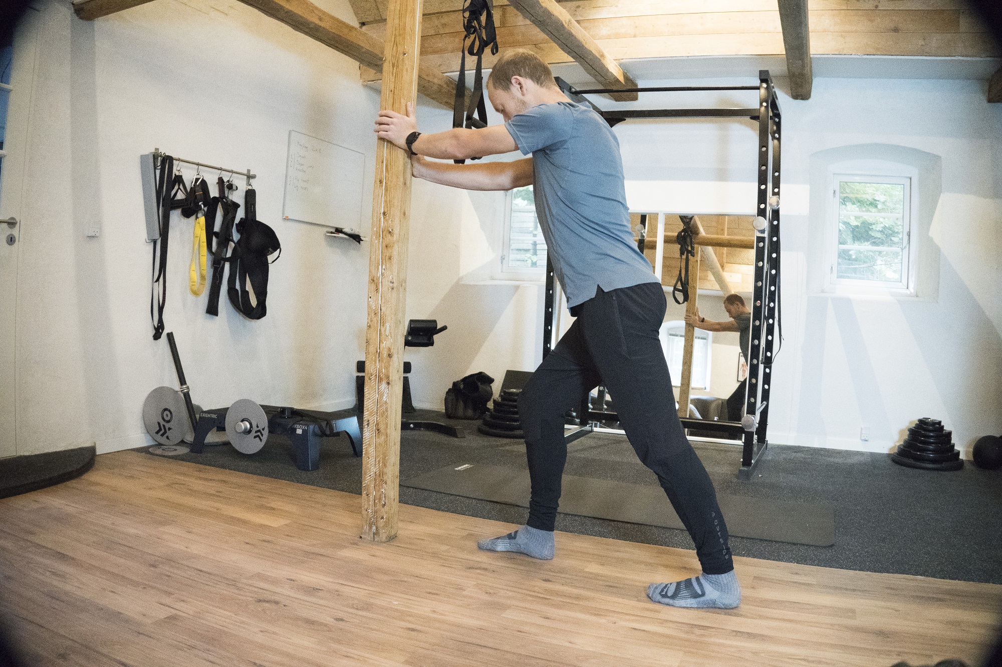 Gastrocnemius stræk