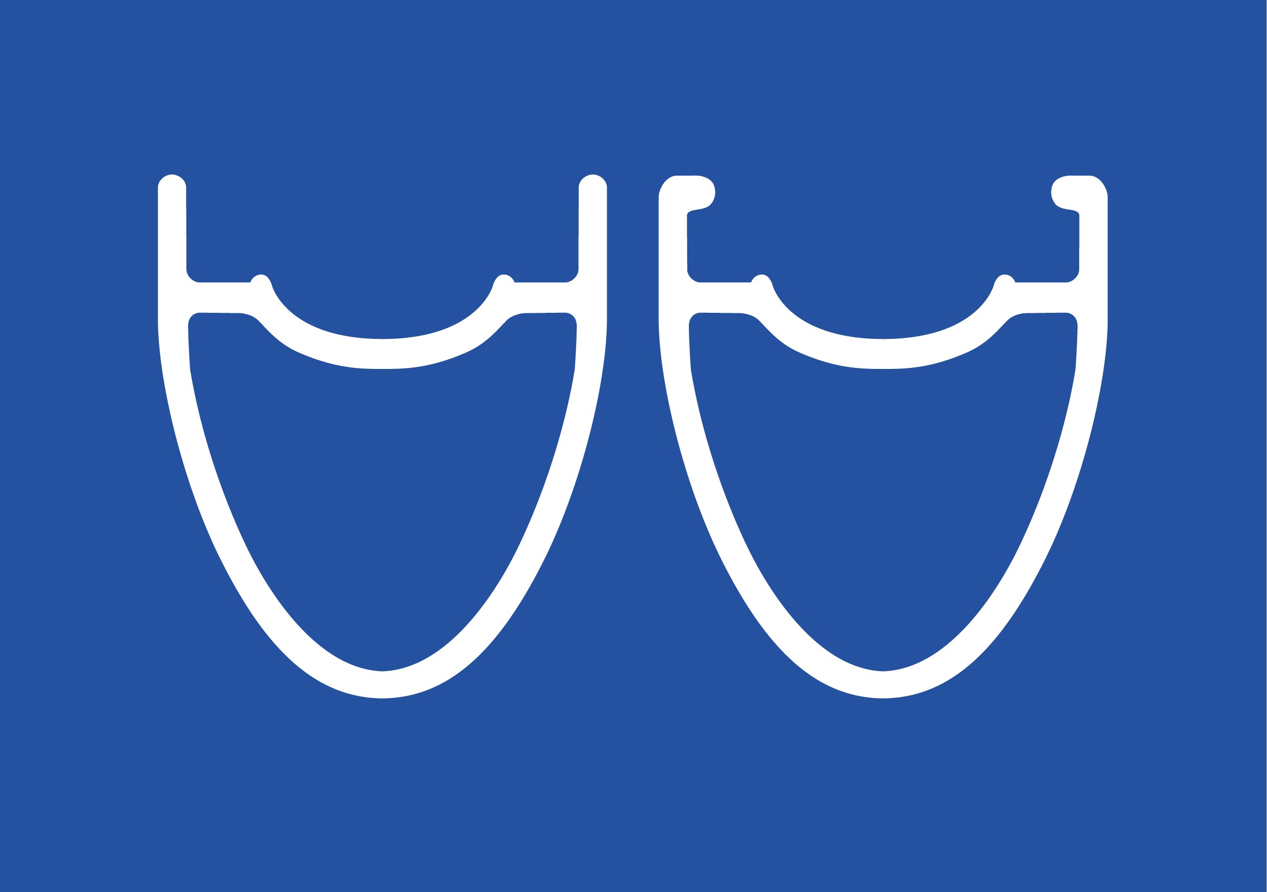 Hookless fælge (t.v) og fælge med hook (t.h.)